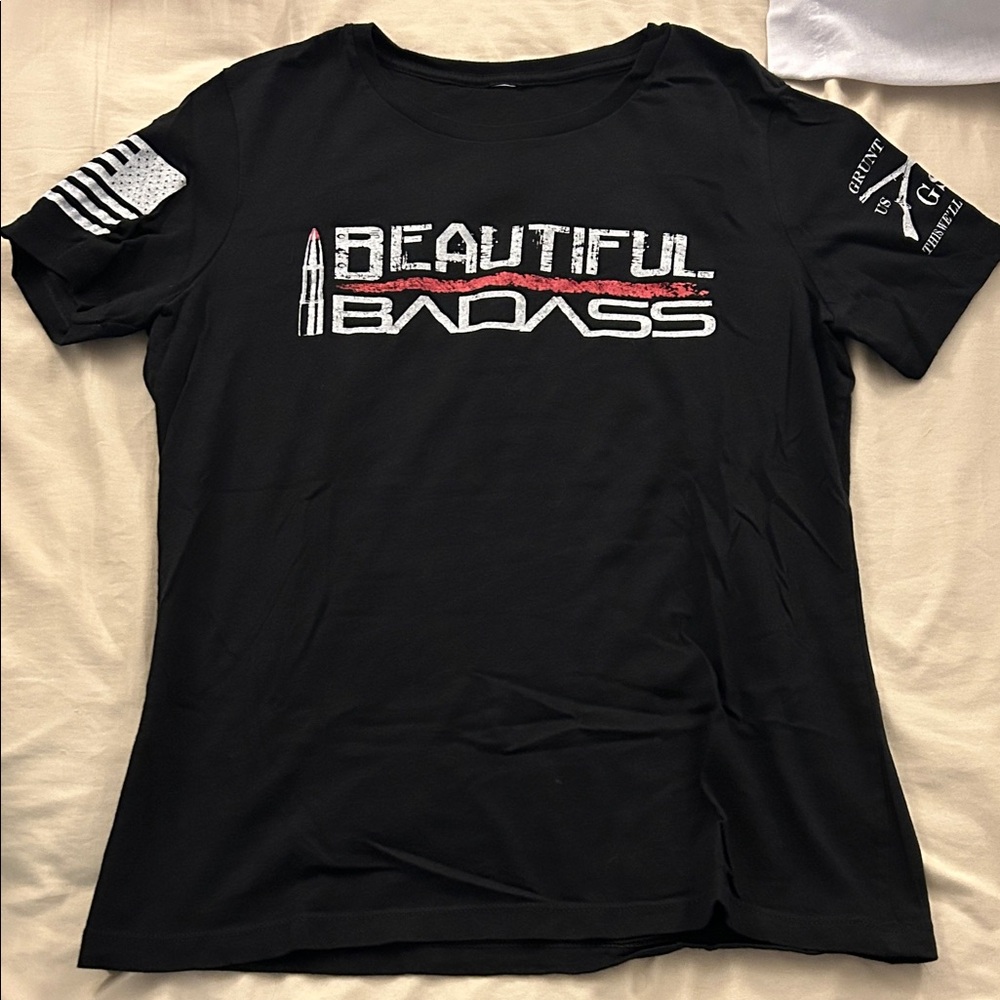 Grunt Style Black Beautiful Badass Tee